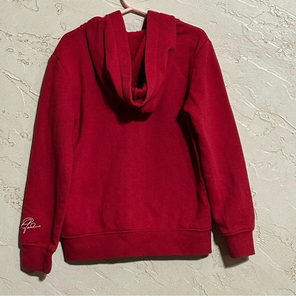 Nike Air Jordan Boys Full-Zip Red Hoodie Jumpman Logo size Medium
